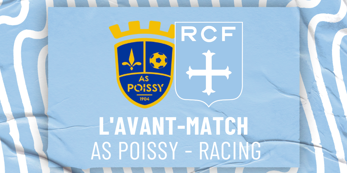 En-tête d'article, avant-match entre Poissy et le Racing.