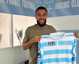 Marvin Emmanuel est la première recrue du Racing pour la saison 2023/2024.