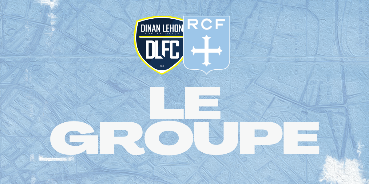 Le groupe du Racing convoqué pour le match contre Dinan-Léhon, dans le cadre de la 11e journée de National 2.